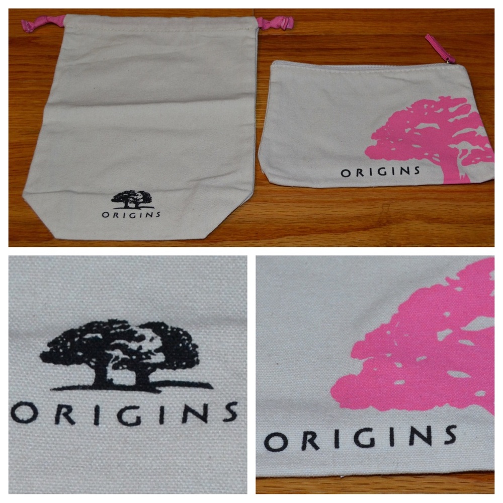 Set of two Origins canvas bags - NEW